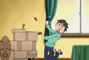 Rating: Safe Score: 0 Tags: 1boy black_hair blue-framed_eyewear curtains glasses human katsuki_yuuri open_mouth pants sakurada_jun screenshot solo User: admin