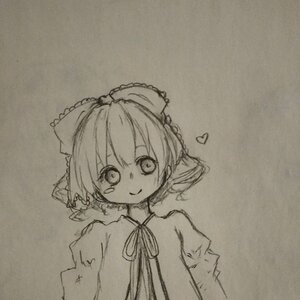 Rating: Safe Score: 0 Tags: 1girl bow greyscale hair_bow hakurei_reimu heart hinaichigo image looking_at_viewer monochrome neck_ribbon photo smile solo traditional_media upper_body User: admin
