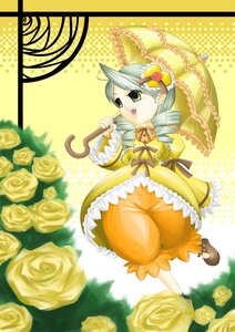 Rating: Safe Score: 0 Tags: 1girl blue_flower blue_rose cat_ears dress drill_hair flower green_eyes green_flower image kanaria long_sleeves open_mouth orange_flower parasol pink_rose purple_rose red_rose rose solo twin_drills umbrella white_flower white_rose yellow_background yellow_dress yellow_flower yellow_rose User: admin