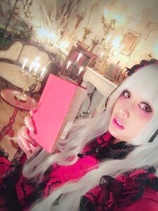 Rating: Safe Score: 0 Tags: 1girl lips long_hair makeup nail_polish parted_lips purple_eyes shinku solo upper_body User: admin