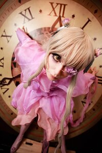 Rating: Safe Score: 0 Tags: 1girl bangs barasuishou blonde_hair brown_eyes d.va_(overwatch) facepaint facial_mark lips long_hair looking_at_viewer pink_dress solo upper_body whisker_markings User: admin