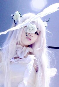 Rating: Safe Score: 0 Tags: 1girl bangs closed_mouth flower hair_ornament kirakishou lips long_hair solo upper_body white_flower white_hair white_rose User: admin