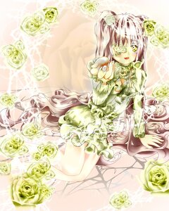 Rating: Safe Score: 0 Tags: 1girl black_flower black_rose dress eyepatch flower frills green_flower hair_flower hair_ornament image kirakishou long_hair pink_rose purple_rose rose solo thorns vines white_flower white_rose yellow_eyes yellow_flower yellow_rose User: admin