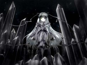 Rating: Safe Score: 0 Tags: 1girl barasuishou dress gloves hair_ribbon image kaname_madoka long_hair ribbon solo standing thighhighs two_side_up ultimate_madoka very_long_hair yellow_eyes User: admin