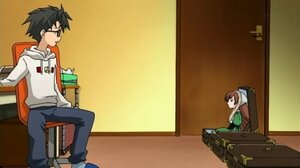 Rating: Safe Score: 0 Tags: 1boy 1girl black_hair brown_hair ground_vehicle hood hoodie image indoors jacket long_sleeves motor_vehicle short_hair sitting solo suiseiseki User: admin