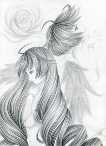 Rating: Safe Score: 0 Tags: auto_tagged back-to-back closed_eyes from_side greyscale image long_hair monochrome multiple_girls profile short_hair solo suiseiseki upper_body very_long_hair User: admin
