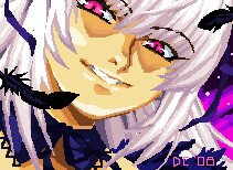 Rating: Safe Score: 0 Tags: 1girl blonde_hair close-up hat image pixel_art ribbon solo suigintou User: admin