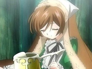 Rating: Safe Score: 0 Tags: 1girl brown_hair closed_eyes dress hat head_scarf image long_hair long_sleeves outdoors ribbon solo suiseiseki User: admin