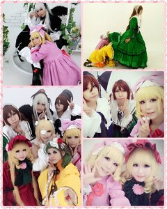 Rating: Safe Score: 0 Tags: 6+boys 6+girls blonde_hair blue_eyes bow bug butterfly closed_eyes dress flower frills fur_trim hair_ornament hat hood insect long_hair multiple_boys multiple_cosplay multiple_girls realistic ribbon short_hair smile tagme User: admin