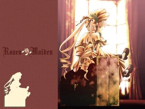 Rating: Safe Score: 0 Tags: 1girl bare_shoulders blonde_hair bonnet dress drill_hair image long_hair shinku solo very_long_hair yellow_dress User: admin