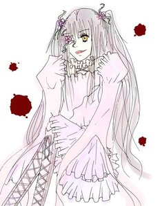 Rating: Safe Score: 0 Tags: 1girl blood blood_splatter bloody_hands dress flower frills hair_flower hair_ornament image kirakishou long_hair red_flower red_rose rose solo striped twintails very_long_hair yellow_eyes User: admin