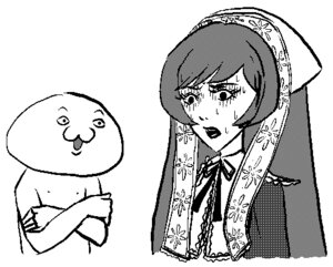Rating: Safe Score: 0 Tags: 1girl blush greyscale image monochrome ribbon solo suiseiseki sweat upper_body User: admin