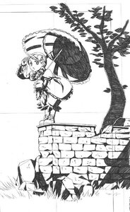 Rating: Safe Score: 0 Tags: 1girl ankle_lace-up boots brick_wall cross-laced_footwear dress drill_hair frilled_dress frills greyscale hair_ornament hat holding holding_umbrella image kanaria leaning_forward long_sleeves looking_away mikage_nao monochrome on_wall open_mouth outdoors parasol rozen_maiden shading_eyes solo standing tree umbrella wall wallwalking wide_sleeves User: admin