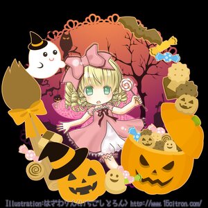 Rating: Safe Score: 0 Tags: 1girl blonde_hair bloomers candy curly_hair dress drill_hair food halloween happy_halloween hat hina_ichigo hinaichigo image jack-o'-lantern lollipop pumpkin solo swirl_lollipop twin_drills witch_hat User: admin