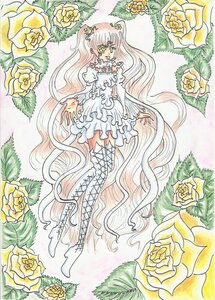 Rating: Safe Score: 0 Tags: 1girl black_rose boots double_bun dress flower frills hair_flower hair_ornament image kirakishou long_hair orange_flower pink_flower pink_hair pink_rose plant red_rose rose solo thigh_boots thighhighs thorns traditional_media very_long_hair vines white_flower white_rose yellow_flower yellow_rose User: admin