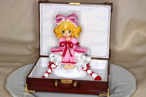 Rating: Safe Score: 0 Tags: 1girl blonde_hair bow curly_hair doll dress frills green_eyes hair_bow hina_ichigo hinaichigo long_sleeves looking_at_viewer open_mouth pink_bow pink_dress pink_footwear puffy_sleeves ribbon shoes shoes_removed short_hair solo white_legwear User: admin