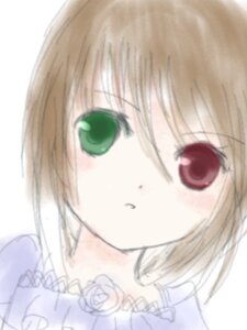 Rating: Safe Score: 0 Tags: 1girl bangs blurry blurry_foreground blush depth_of_field eyebrows_visible_through_hair flower green_eyes hariruri image looking_at_viewer rose short_hair simple_background solo souseiseki white_background white_flower white_rose User: admin