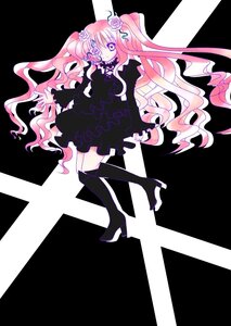 Rating: Safe Score: 0 Tags: 1girl black_dress black_footwear boots dress flower frills full_body hair_flower hair_ornament high_heel_boots high_heels image kirakishou knee_boots long_hair pink_hair purple_eyes rose smile solo twintails very_long_hair User: admin