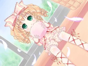 Rating: Safe Score: 0 Tags: 1girl angel angel_wings bird birdcage blonde_hair bloomers blush bow day dove dress drill_hair feathered_wings feathers frills green_eyes hina_ichigo hinaichigo image long_sleeves looking_at_viewer outdoors pink_bow ribbon seagull short_hair sitting solo underwear white_feathers white_legwear white_wings wings User: admin