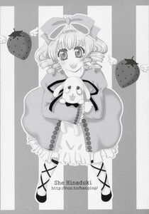 Rating: Safe Score: 0 Tags: 1girl apple blush bow doujinshi doujinshi_#121 dress drill_hair food fruit greyscale hina_ichigo image monochrome multiple smile solo strawberry stuffed_animal tongue tongue_out watermelon User: admin