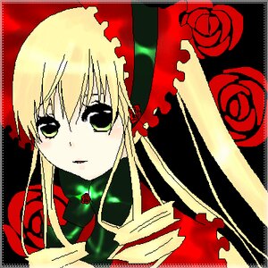 Rating: Safe Score: 0 Tags: 1girl blonde_hair flower green_eyes image long_hair long_sleeves looking_at_viewer pink_rose red_flower red_rose rose shinku simple_background solo upper_body watermark User: admin