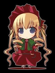 Rating: Safe Score: 0 Tags: 1girl bangs blonde_hair blue_eyes bonnet bow chibi dress drill_hair full_body image long_hair long_sleeves looking_at_viewer lowres rikumaru rozen_maiden shinku solo standing User: admin