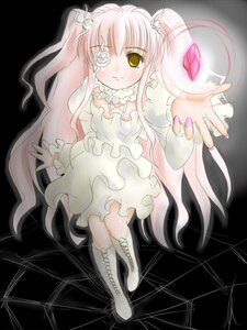 Rating: Safe Score: 0 Tags: 1girl boots commentary_request cross-laced_footwear dress eyepatch flower frills full_body ginjyasei image kirakishou knee_boots long_hair pink_hair rose rozen_maiden smile solo twintails very_long_hair white_footwear yellow_eyes User: admin