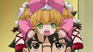 Rating: Safe Score: 0 Tags: 1girl blonde_hair blush_stickers bow dress frills green_eyes hair_bow hina_ichigo hinaichigo image long_sleeves open_mouth pink_bow ribbon solo User: admin
