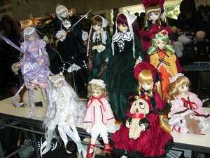 Rating: Safe Score: 0 Tags: 6+girls blonde_hair blue_eyes bow brown_hair doll dress eyepatch flower frills hair_ornament hat hina_ichigo long_hair multiple_dolls multiple_girls pink_bow suiseiseki tagme User: admin