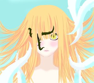 Rating: Safe Score: 0 Tags: 1girl bangs blonde_hair blunt_bangs blush face image kirakishou lips long_hair looking_at_viewer monster_girl solo yellow_eyes User: admin