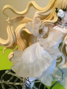Rating: Safe Score: 0 Tags: 1girl blonde_hair blurry depth_of_field doll dress flower hair_ornament kirakishou long_hair rose solo white_dress white_flower white_rose User: admin