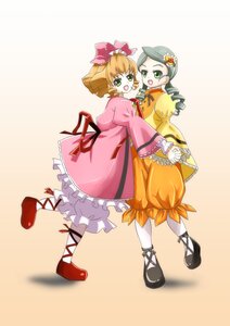 Rating: Safe Score: 0 Tags: 2girls blonde_hair bloomers bow dress drill_hair full_body glasses green_eyes hair_ornament hat heart_hair_ornament hina_ichigo hinaichigo holding_hands image kanaria long_sleeves multiple_girls open_mouth pair pantyhose pink_bow shoes short_hair siblings sisters smile underwear white_legwear User: admin