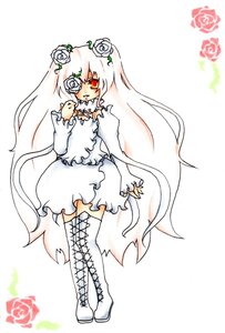 Rating: Safe Score: 0 Tags: 1girl black_rose boots cross-laced_footwear dress eyepatch flower image kirakishou long_hair pink_rose red_flower red_rose rose solo thigh_boots thighhighs thorns very_long_hair vines white_flower white_footwear white_hair white_rose yellow_rose zettai_ryouiki User: admin