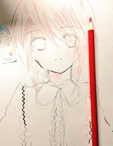 Rating: Safe Score: 0 Tags: 1girl blush closed_mouth image looking_at_viewer monochrome photo smile solo souseiseki User: admin