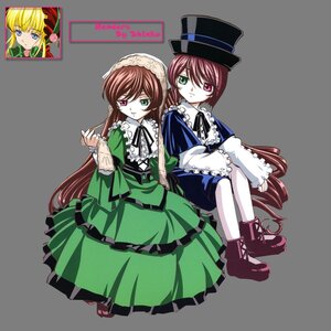 Rating: Safe Score: 0 Tags: 3girls blonde_hair boots brown_hair dress frills full_body green_dress green_eyes hat head_scarf heterochromia image long_hair long_sleeves looking_at_viewer multiple_girls pair red_eyes short_hair siblings sisters souseiseki suiseiseki top_hat twins very_long_hair User: admin