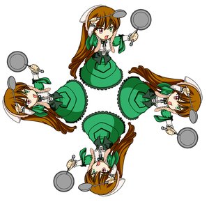 Rating: Safe Score: 0 Tags: 1girl :d :p bowl brown_hair chibi cooking dress food_on_face frying_pan green_dress hand_mirror head_scarf heterochromia image ladle long_hair microphone multiple_views open_mouth pot red_eyes smile solo spoon suiseiseki tongue tongue_out very_long_hair watering_can white_background User: admin
