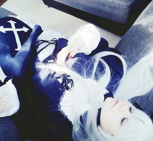 Rating: Safe Score: 0 Tags: 1girl bangs black_dress closed_eyes closed_mouth dress eyelashes lips long_sleeves photo solo suigintou upper_body white_hair User: admin