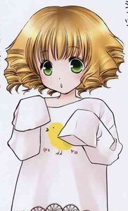 Rating: Safe Score: 0 Tags: 1girl :o bangs blonde_hair blush eyebrows_visible_through_hair green_eyes hinaichigo image long_sleeves looking_at_viewer oversized_clothes pajamas shirt short_hair simple_background sleeves_past_fingers sleeves_past_wrists solo User: admin