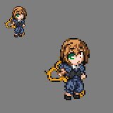 Rating: Safe Score: 0 Tags: 1girl brown_hair dress full_body green_eyes image mosaic_censoring pixel_art plaid short_hair solo souseiseki standing User: admin