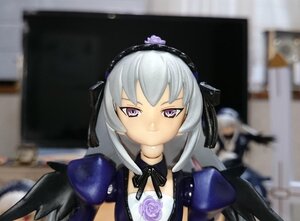 Rating: Safe Score: 0 Tags: 3d black_ribbon black_wings blurry blurry_background blurry_foreground depth_of_field detached_collar doll dress feathered_wings figure flower frills hairband lolita_hairband long_hair looking_at_viewer photo rose silver_hair smile solo solo_focus suigintou upper_body wings User: admin