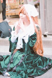 Rating: Safe Score: 0 Tags: 1girl blurry blurry_background depth_of_field dress long_hair long_sleeves photo pink_hair solo solo_focus suiseiseki veil User: admin