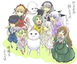 Rating: Safe Score: 0 Tags: 6+girls auto_tagged blonde_hair blue_dress blue_eyes bow brown_hair dress drill_hair frills green_dress green_eyes hairband hat head_scarf heterochromia hina_ichigo image kanaria long_hair long_sleeves looking_at_viewer multiple multiple_girls open_mouth pink_bow red_eyes shinku siblings silver_hair sisters smile souseiseki suigintou suiseiseki tagme top_hat twins twintails very_long_hair wings User: admin