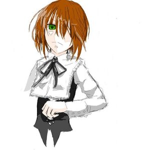 Rating: Safe Score: 0 Tags: 1girl black_ribbon brown_hair green_eyes image long_sleeves looking_at_viewer neck_ribbon ribbon shirt short_hair simple_background solo souseiseki upper_body white_background white_shirt User: admin