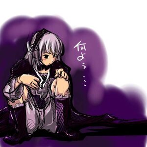 Rating: Safe Score: 0 Tags: 1girl auto_tagged black_legwear blush boots dress frills image long_sleeves sitting solo suigintou User: admin