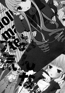 Rating: Safe Score: 0 Tags: blush doujinshi doujinshi_#87 dress drill_hair flower frills greyscale hat image long_hair long_sleeves monochrome multiple multiple_girls rose shinku suigintou twin_drills twintails very_long_hair User: admin