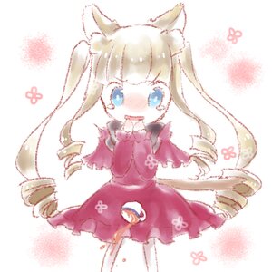 Rating: Safe Score: 0 Tags: 1girl animal_ears blonde_hair blue_eyes blush curly_hair dress drill_hair image long_hair long_sleeves ringlets shinku solo striped twin_drills User: admin