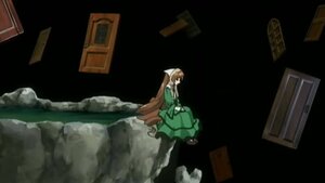 Rating: Safe Score: 0 Tags: 1girl brown_hair dress green_dress image lamp sitting solo suiseiseki User: admin