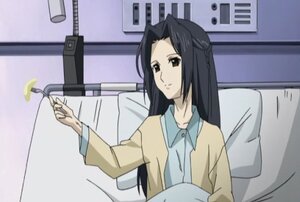 Rating: Safe Score: 0 Tags: 1girl bed black_hair human image indoors kakizaki_megu long_hair long_sleeves pajamas pillow screenshot shirt solo upper_body User: admin