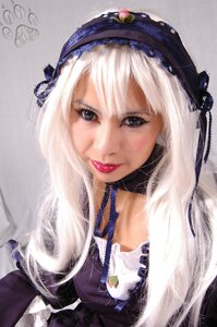 Rating: Safe Score: 0 Tags: 1girl auto_tagged blue_eyes hairband lips ribbon smile solo suigintou white_hair User: admin