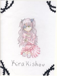 Rating: Safe Score: 0 Tags: 1girl dress eyepatch flower full_body hair_flower hair_ornament image kirakishou long_hair pink_dress smile solo yellow_eyes User: admin